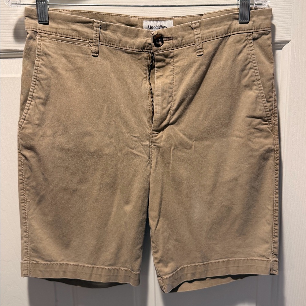 Goodfellow & Co Men's Khaki Flat Front Shorts